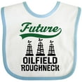 thumbnail image 3 of Inktastic Future Oilfield Roughneck Boys or Girls Baby Bib, 3 of 4
