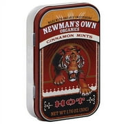 Newman's Own Organics Cinnamon Hot Mints, 1.76 oz (Pack of 6)