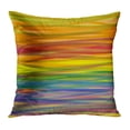 thumbnail image 1 of BOSDECO Yellow Beautiful Colorful Abstract Billow Billowy Calm Classic Color Pillowcase Pillow Cover Cushion Case 16x16 inch, 1 of 1