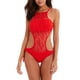 thumbnail image 1 of Traje de baño de una pieza de encaje ahuecado sin espalda cómodo para mujer (con almohadilla en el pecho sin soporte de acero) OAVQHLG3B Store  lin121212, 1 of 4