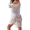 thumbnail image 2 of Txlixc Mujeres Cover-up, Summer See-through Cardigan Beachwear Trajes de baño Txlixc Sexy, 2 of 3