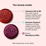 OLLY Men's Multivitamin Gummy, Vitamin A, C, D, E, B, Zinc, Wellness Supplement, 90 Ct