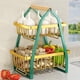 thumbnail image 1 of Soporte de almacenamiento BLESIY canasta de frutas para cocina Oficina mini, 1 of 8