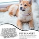 thumbnail image 2 of Manta de lana Coral para perro, manta para Gato, cómoda manta para cachorro, manta para sofá, 2 of 4