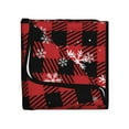 thumbnail image 4 of Bath Towels, Red Buffalo Plaid Highly Absorbent Towels for Bathroom - Quick Drying Microfiber Bath Sheet Turkish Bath Towel for Bathroom Hotel Sport Yoga SPA Gym, 4 of 8