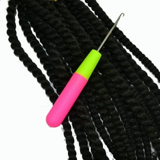 Zerodis Plastic Crochet Hook, Crochet Hair Tools Pulling Hook