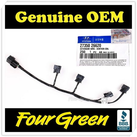 - GENUINE Ignition Coil Wire Harness Fits 2006-11 Accent Rio Rio5 OEM 27350-26620