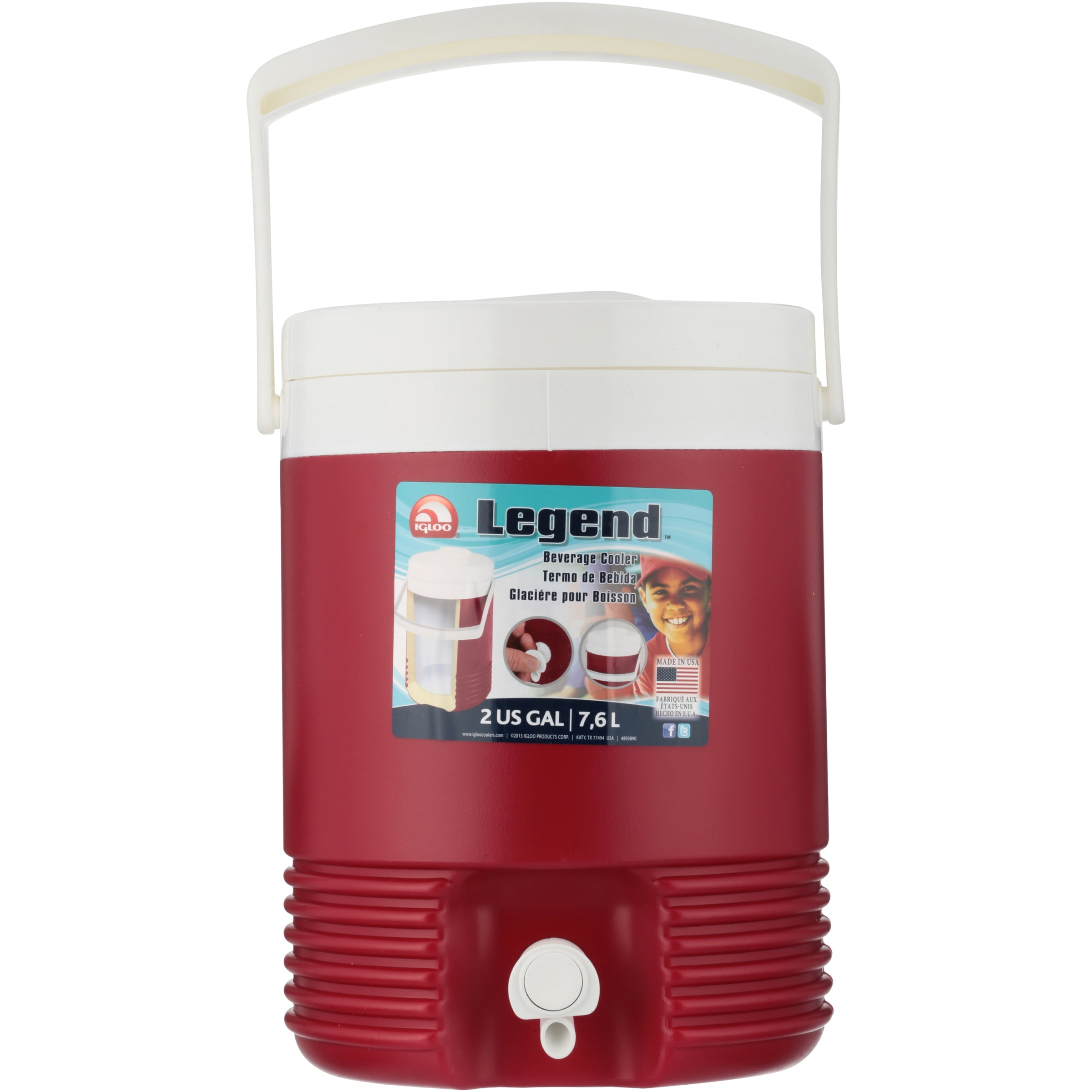 Beverage Cooler Jug Water Jugs Drink Coolers Portable Camping Gear