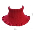thumbnail image 5 of Skymirror Scarf High-necked Skin-friendly Elastic Fiber Comfortable Women Neckwear for Winter, 5 of 8