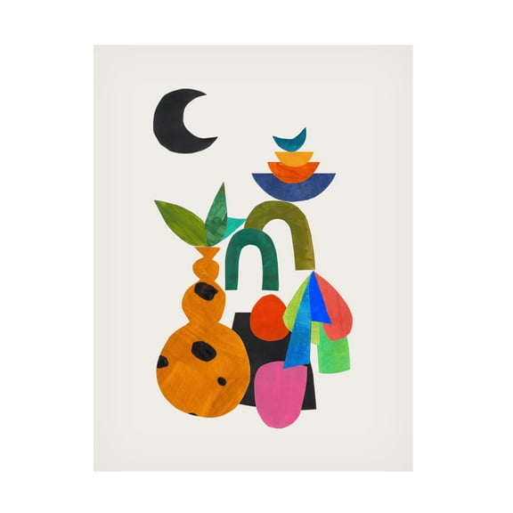 Trademark Fine Art Ejaaz Haniff A Lively Home Canvas Wall Art