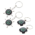 thumbnail image 2 of EeaseCA 4pcs Compass Modelling Key Chains Creative Hanging Ornaments for Schoolbag, 2 of 7