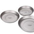thumbnail image 2 of Ultralight Titanium Plate Outdoor Camping Dishes Tableware Picnic Plates Cutlery, 2 of 10