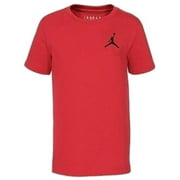 Jordan Boy's Jumpman Air Embroidered Tee (Big Kids) Gym Red SM (8 Big Kid)