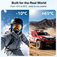 thumbnail image 3 of Magnetic Action Camera 1080P Compact Vlog Cam with 2"Flip Screen Hands-Free Wearable Sports Camera 153°Ultra Wide 5G Glass Lens for Pet Walking Cycling Hiking Travel Recording & Adventures Black, 3 of 12