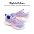 thumbnail image 4 of DREAM PAIRS Kids’ Sneakers, Lightweight Lace-Up Walking Shoes with Jelly Sole for Girls and Boys, 4 of 6
