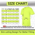 thumbnail image 5 of Gildan High Visibility Safety T-Shirt, Heavy Cotton Short Sleeve Crewneck Tee, Safety Orange, 4XL, 5 of 6