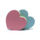 thumbnail image 4 of Luxshiny 2Ud Notas Adhesivas Con Corazón En Tonos Surtidos Para Pegar En Escritorio Y, 4 of 6