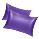 thumbnail image 2 of Funda de almohada de satén de seda artificial 2pcs Funda de almohada para el hogar Funda de almohada para dormir, ZT01-305 Eigraketly HA003600-01, 2 of 7