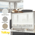 thumbnail image 5 of Grand White 63 in. W X 72 in. H Cordless Light Filtering Vinyl Mini Window Blinds with 1 in. Slats, 5 of 7