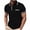 Black, variant on Mens Short Sleeve Golf Shirts Muscle Fit Active Tops Quick Dry Moisture Wicking Performance Collared Shirt with Pocket Summer Casual Athletic Tennis Father Gift