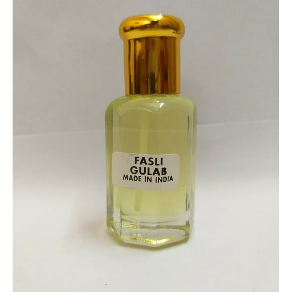Rose (Gulab Fasli) Attar / Ittar concentrated Perfume Oil - 10 ml Floral Aroma For Luxmi puja