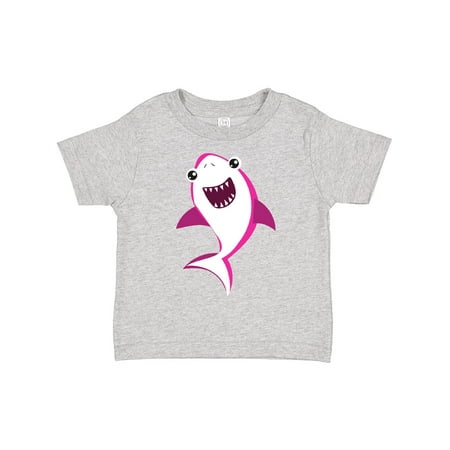 

Inktastic Cute Shark Little Shark Pink Shark Boys or Girls Toddler T-Shirt