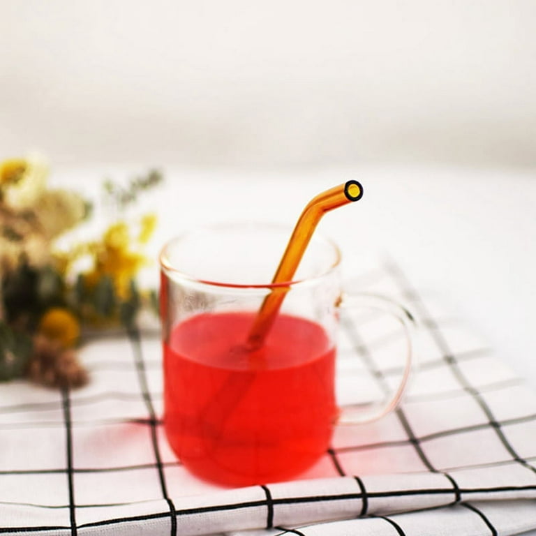 Red and Green Reusable Straws 