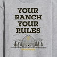 thumbnail image 3 of Yellowstone - Your Ranch Your Rules - Men's Long Sleeve T-Shirt, 3 of 6