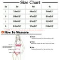 thumbnail image 3 of gakvbuo Summer Savings Clearance Bikini Sets For Women 2 Piece Women'S Fashion Bikini Set Swimsuit Two Piece Filled Soild Swimwear Beachwear, 3 of 6