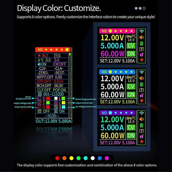 SK120S DC Regulated Power Supply+IR Kit DC Buck Converter Adjustable Regulated Power Supply 7A120W S