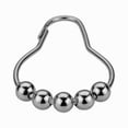 thumbnail image 5 of Mouliraty Shower Curtain Hooks Rings Rust- Shower Curtain Rings Hooks 12Pcs, 5 of 6