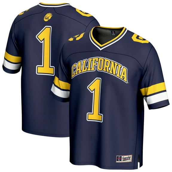 Youth GameDay Greats #1 Navy Cal Bears Collegiate Football Fashion Jersey