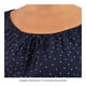 thumbnail image 2 of Blusa George Talla EG Campesina Puntos Marino, 2 of 4