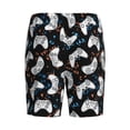 thumbnail image 2 of Lsque Game Mens Sleep Pajama Shorts,Short Pajama Pants, Cotton Ultra-Soft Knit-X-Large, 2 of 9