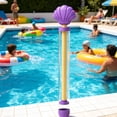 thumbnail image 2 of Eqslft 14Inch Seashell Pull-out Water Gun, Transparent Tube Handheld Water Shooter, Portable Summer Beach Pool Water Blaster Toy, for Outdoor Water Fighting, 2 of 5