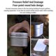 thumbnail image 4 of Camping Lunch Box Folding Handle Aluminum Camping Bento Container Camping Picnic Cookware 650ml /1300ml, 4 of 4