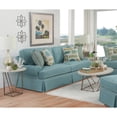 thumbnail image 4 of Furniture Classics 8-010-S275A Coastal Aqua Series Sofa, 4 of 7