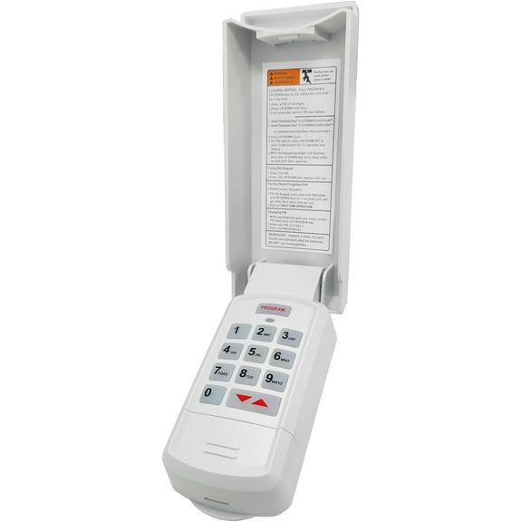 for Garage Door Opener Keypad Compatible with All Intellicode Codedodger and Dip Switch Opener for 1995-Current Models 315/390MHZ Wireless Keyless Keypad Replacement
