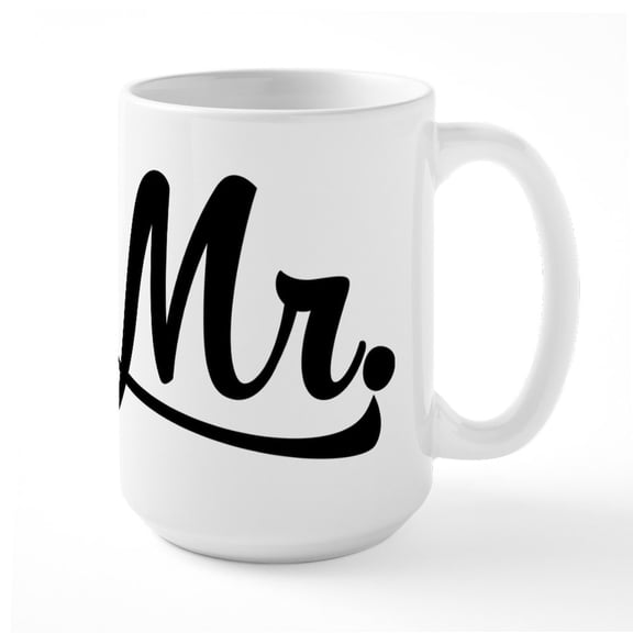 CafePress - Mr. - 15 oz Ceramic Large White Novelty Mug