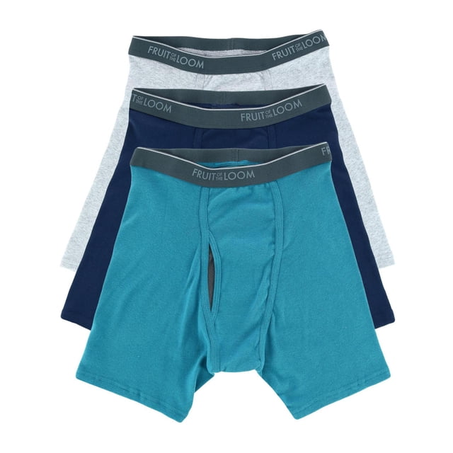 Fruit of the Loom Boxeurs Moulants Coolzone pour Hommes Assortis, Lot de 3, P, Assortis