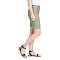 thumbnail image 2 of Hilary Radley Womens Midweight Bermuda Pull-On Short (X-Large, Sage), 2 of 6