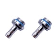 thumbnail image 3 of Wisewang 6 PCS Water Cooling Two-Touch Fitting G1/4 Thread Barb Connector for PC Water Cooling System Accessory for Tube Barb Fitting No.03 2Set, 3 of 6