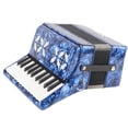 thumbnail image 1 of Accordion, Multiple Diacritics Bright Color Accordions 8-Bass  For Stage For Student, 1 of 8