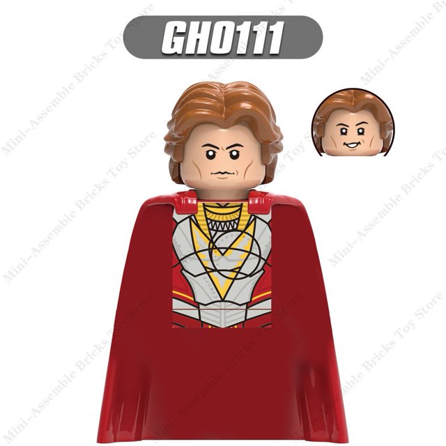 Bloques de construcción KT KT1069 para niños, figuras de acción para armar juguete de ladrillos, ideal para regalo de cumpleaños qym unisex