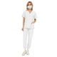 thumbnail image 5 of Conjuntos de batas para mujer, ropa de trabajo cómoda de verano, conjunto de uniformes de enfermería finos M Yuyangstore Uniforme de enfermera, 5 of 8