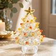 thumbnail image 5 of Dalxymotic Christmas Tree Tabletop Ornament, Festive Desktop Decorative Figurine, Holiday Winter Celebration Accent, Christmas Home Office Decoration for Desk, Shelf, Mantel, 5 of 7