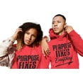 thumbnail image 6 of Purpose Fixes Everything® Unisex Premium Cotton Hoodie,S-2XL, Black Letters, 6 of 8