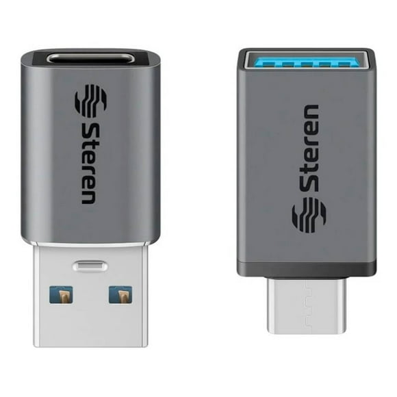 Adaptador USB C a A 3.0 y USB A 3.0 a USB C Steren WMS-5405