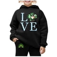 thumbnail image 2 of Youmylove Toddler Boy Pants Set Sweatshirt Joggers Sweatsuit Kids Hoodie Sweatshirt And Sweatpants Pullover Hoodie Set Tracksuit 2 Piece Outfits Little Kids Outfits Fall Winter Set, 2 of 4