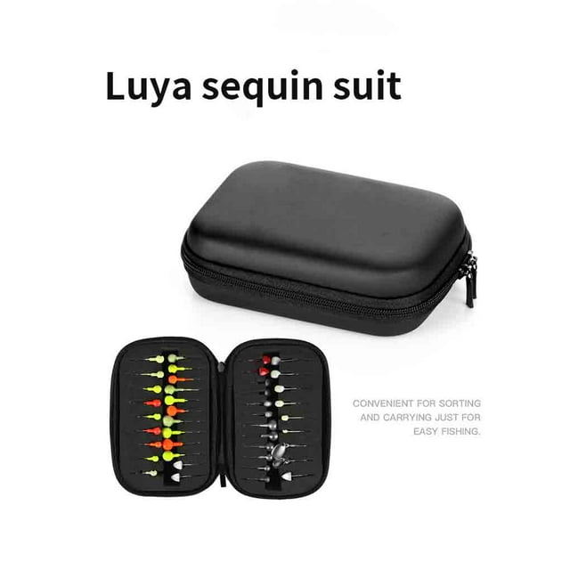 Langgg Sequins Metal Multiple Baits Tackle Bag Gathering Durable Sequins Small Lightweight Set Fishing Equipment Sporting